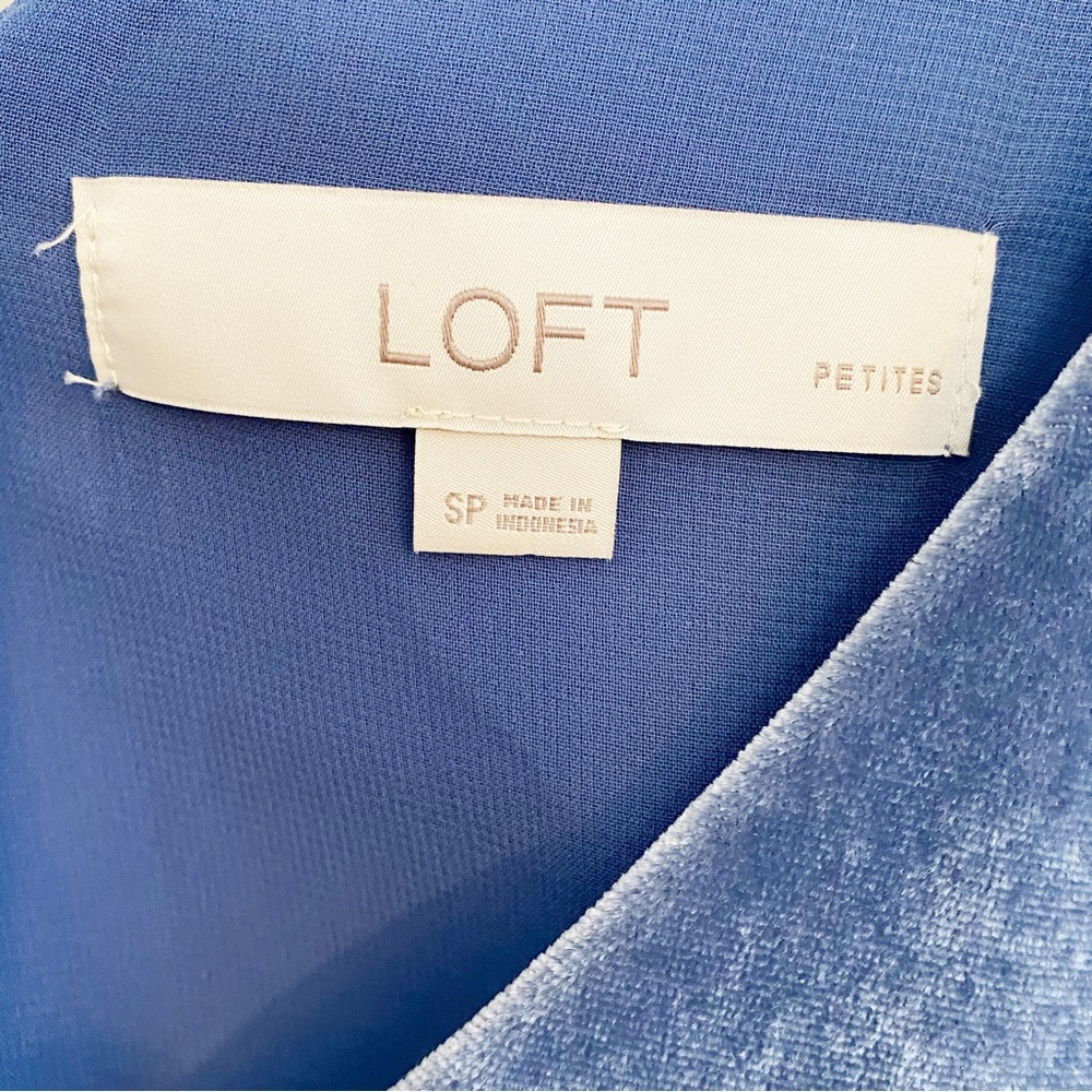 Loft Petite Velvet Shell - Picture 4 of 5